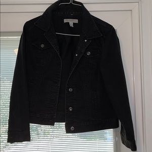 Chico’s Black Denim Jacket